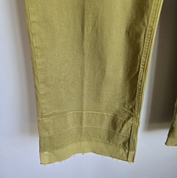 Anthropologie, Hudson Limelight Rosie High Rise Wide Leg Ankle Jeans, Size 32 - Picture 5 of 11